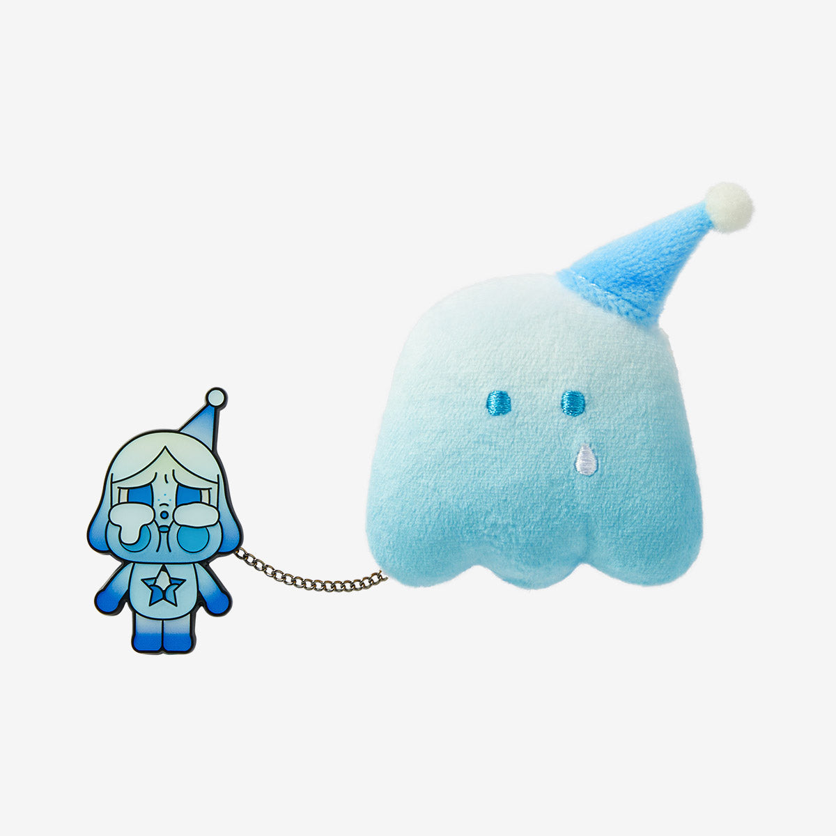 CryBaby Crying Again Series Plush Badge - Soft Collectible Pin for Backpacks, Jackets & Accessories - Perfect for Anime Fans & Kawaii Fashion