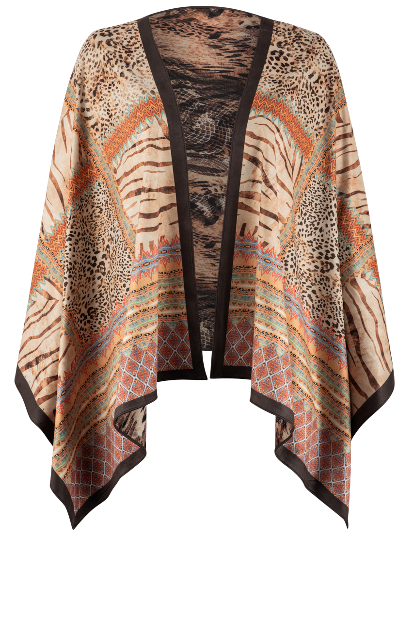 Reversible Animal Print Scarf - Soft & Stylish Winter Fashion Accessory for Women | Perfect for Cold Weather, Office Wear & Holiday Gifts