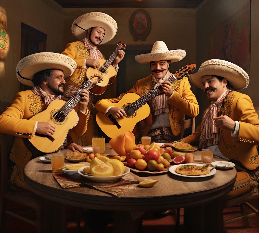 JazzUp® Mariachi Mango Real Fruit Syrup - 16 fl oz | Non-Alcoholic Drink Mixer, Pancake & Dessert Topping | Made with Real Mango, Strawberry & Banana | Perfect for Cocktails, Smoothies, Ice Cream & Breakfast