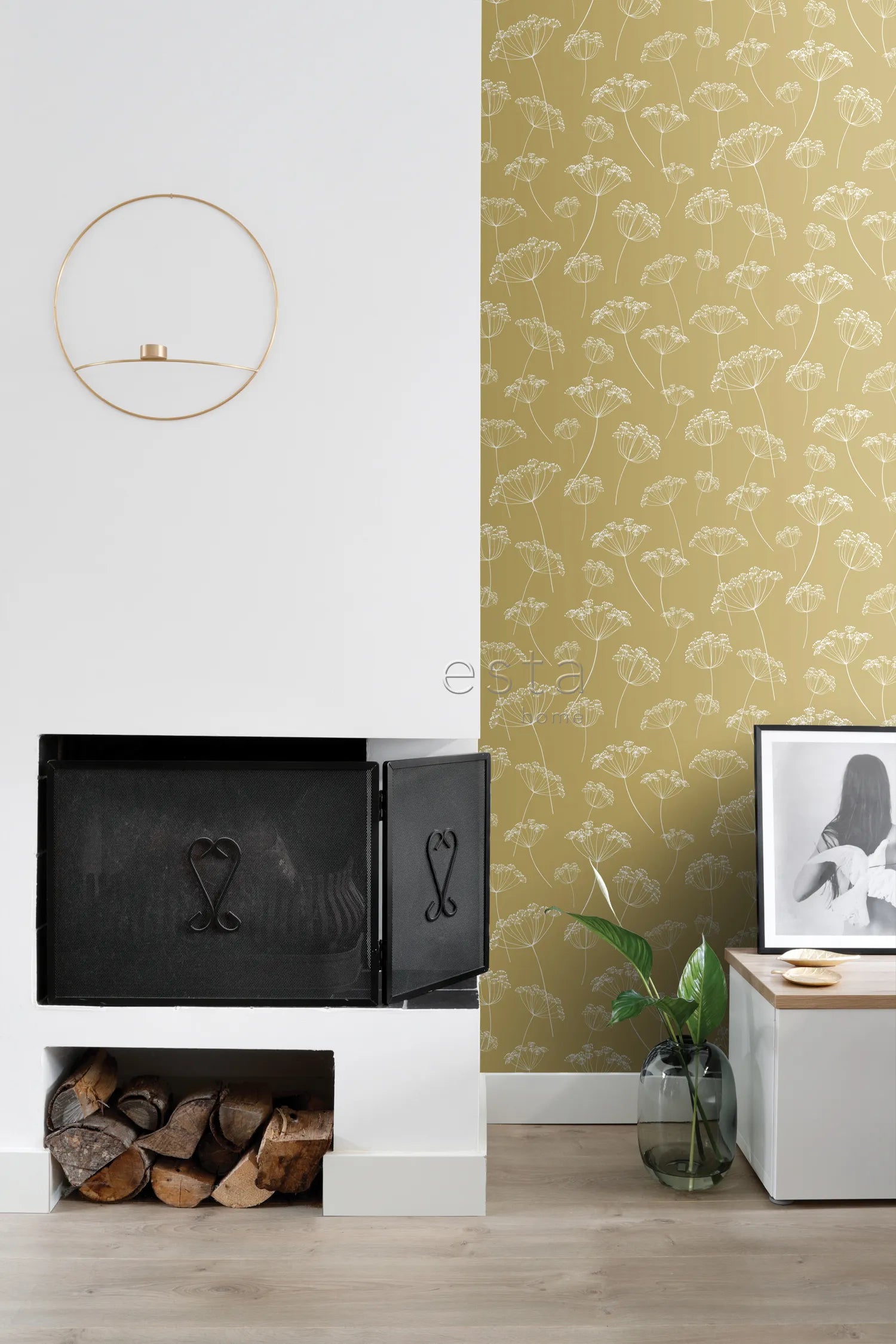 Scandi Cool Dandelion Tails - Nordic Style Home Decor for Living Room & Bedroom - Perfect for Boho Chic Interior Design