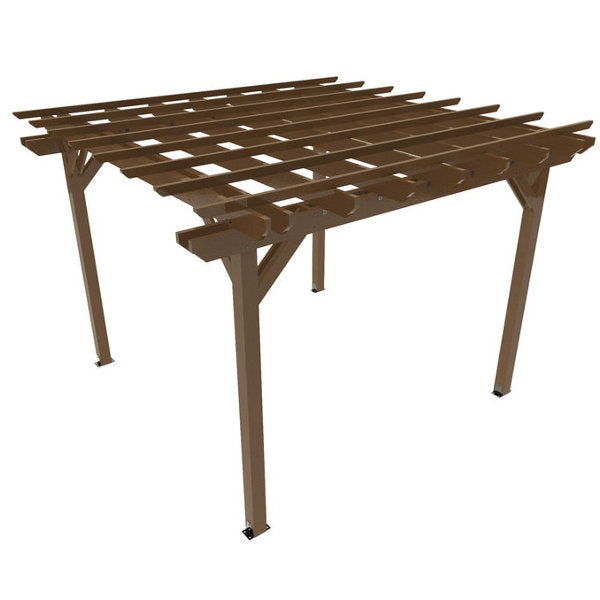 Sequoia Professional 12x12 Commercial Grade Pergola - Durable Outdoor Shade Structure for Patio, Garden, and Backyard