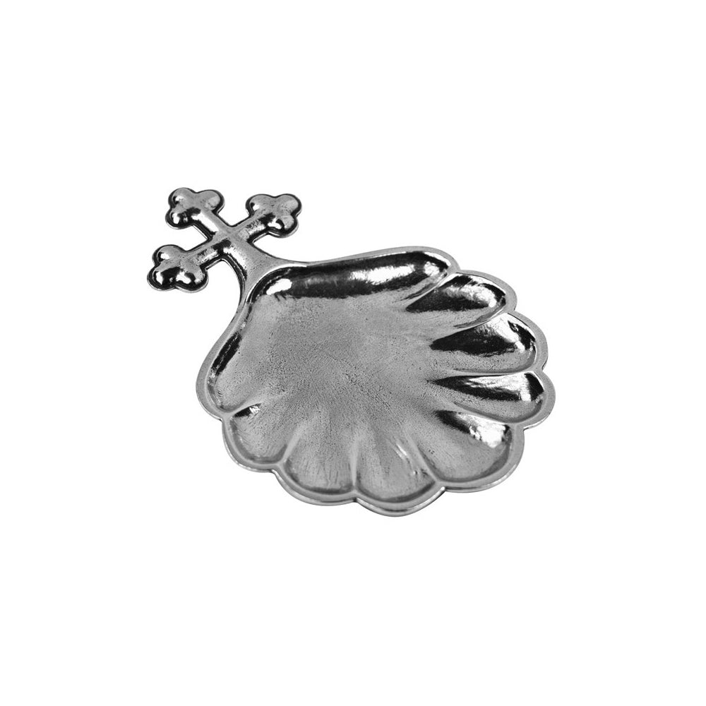 Pewter Baptismal Shell - Elegant Christening Gift for Babies & Religious Ceremonies - Perfect for Baptism, Christening & First Communion