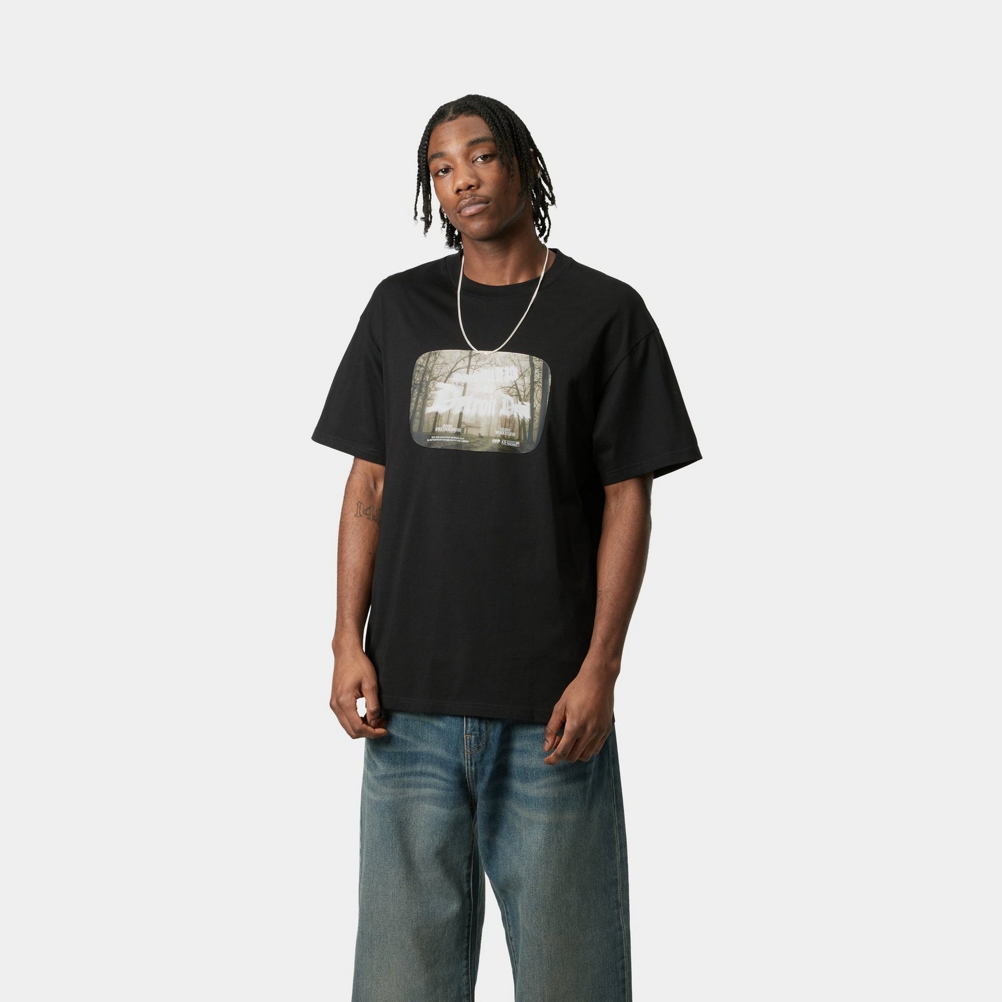 Greatest Flicks Graphic T-Shirt for Men - Soft Cotton Black Tee - Perfect for Movie Nights, Casual Outfits & Fan Merchandise