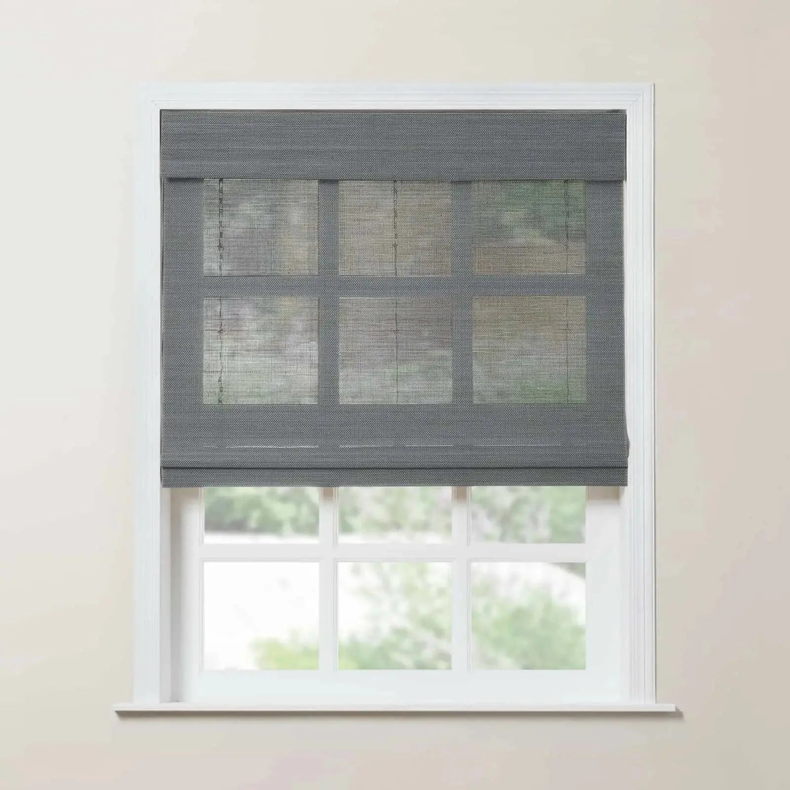 Rae Natural Bamboo Woven Shades Series S - Eco-Friendly Window Blinds for Home & Office - Perfect for Living Room, Bedroom, and Patio Privacy