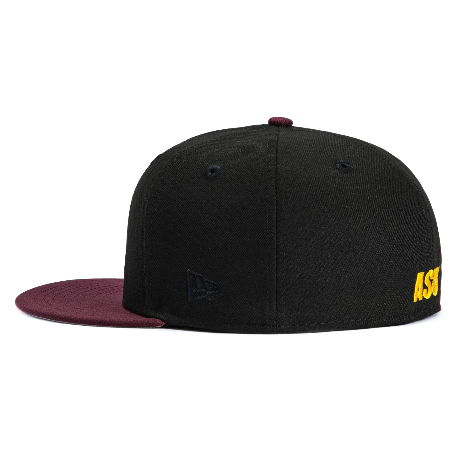 New Era 59Fifty Arizona State Sun Devils Snapback Hat - Black & Maroon Baseball Cap for Men & Women - Perfect for College Sports Fans, Game Day & Casual Wear