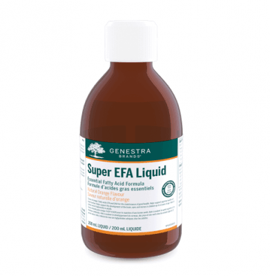 Genestra Super EFA Liquid Strawberry 200ml - Omega 3-6-9 Supplement for Heart & Brain Health - Supports Immunity & Skin Care - Perfect for Daily Wellness Routine