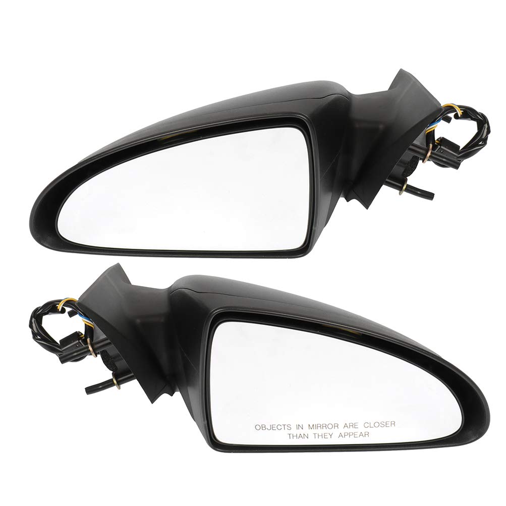 SCITOO Power Folding Side View Mirrors - Driver & Passenger Side Replacement for 2005-2009 Pontiac G6 (GM1320291 GM1321291) | Manual Control, Left & Right Mirrors | Perfect for Daily Commuting & Road Trips