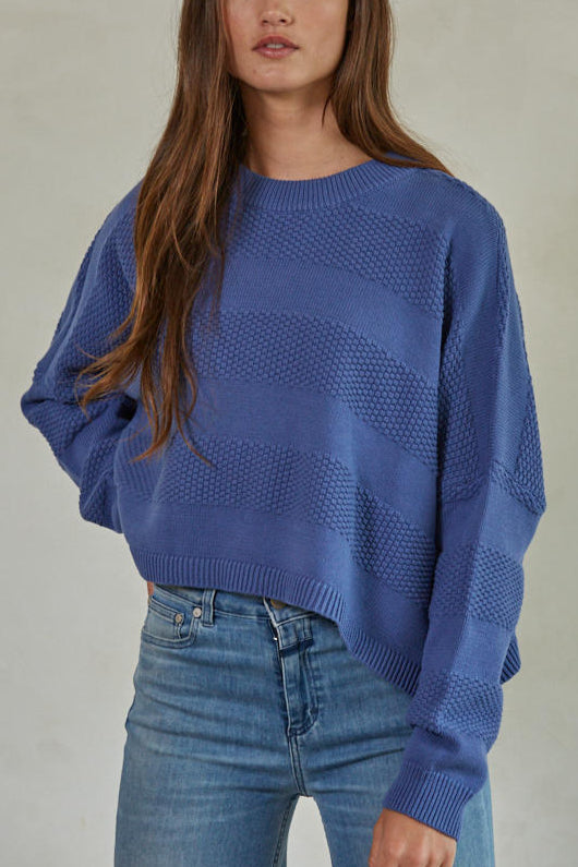 Premium Comfort Sweater for Women - Soft & Cozy Sapphire Blue Knit Pullover | Perfect for Casual Wear, Office Outfits & Winter Layering