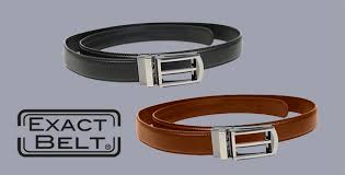 Exact Belt - Premium Leather Dress Belt for Men | Classic & Stylish Formal Wear Accessory | Perfect for Office, Business Meetings & Special Occasions