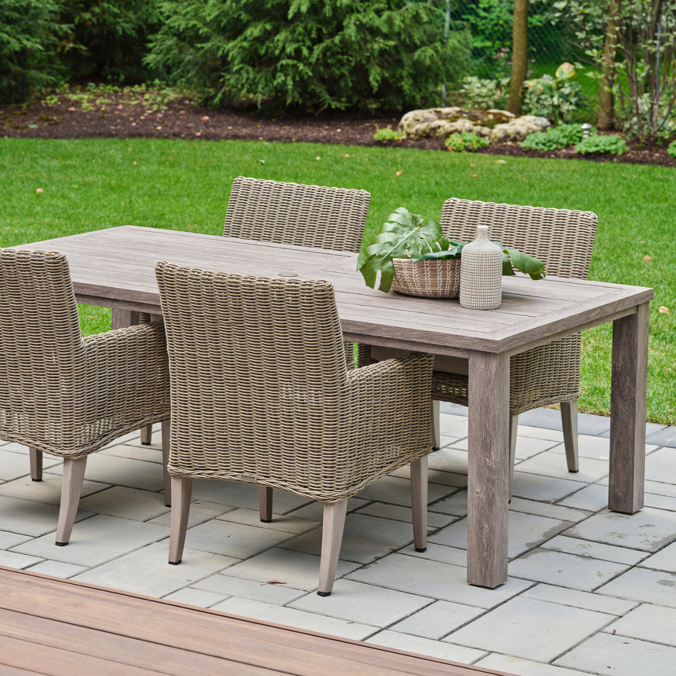 Creemore 44X96 Dining Table - Modern Large Farmhouse Table for Kitchen & Dining Room - Perfect for Family Gatherings & Entertaining Guests