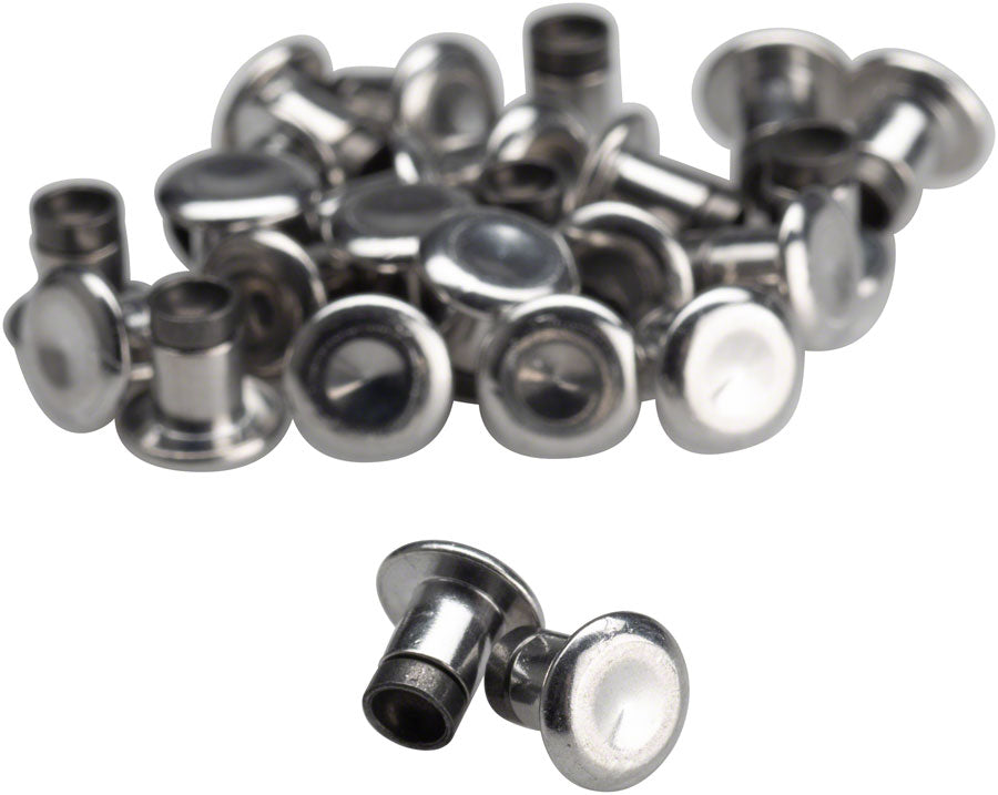 45NRTH XL Concave Carbide Aluminum Tire Studs - Pack of 25 for Winter Biking and Snow Traction