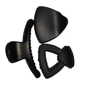 Stylish Women's Hair Clips Set - 3 Pack Fashion Hair Clutches for Everyday Use | Perfect for Work, Parties & Casual Outfits