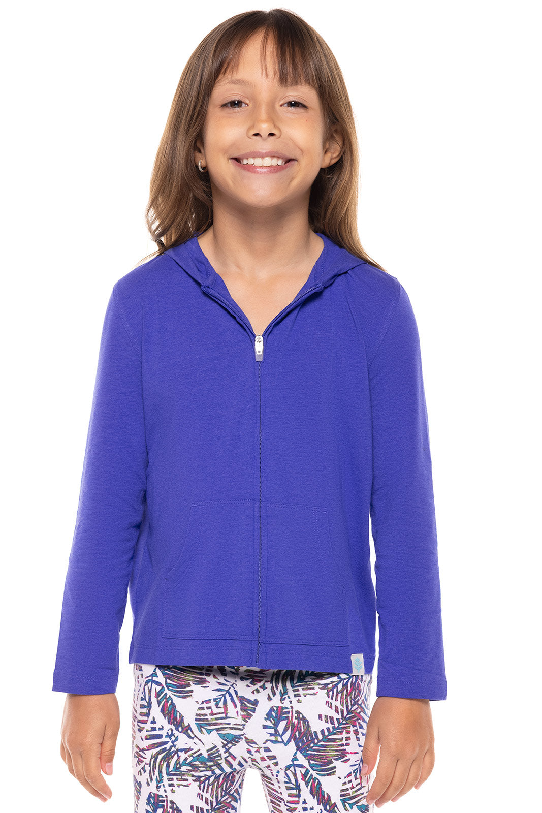 Kids' Baja Blue Seaside Hoodie - Soft & Comfortable Pullover for Beach, Park & Outdoor Adventures