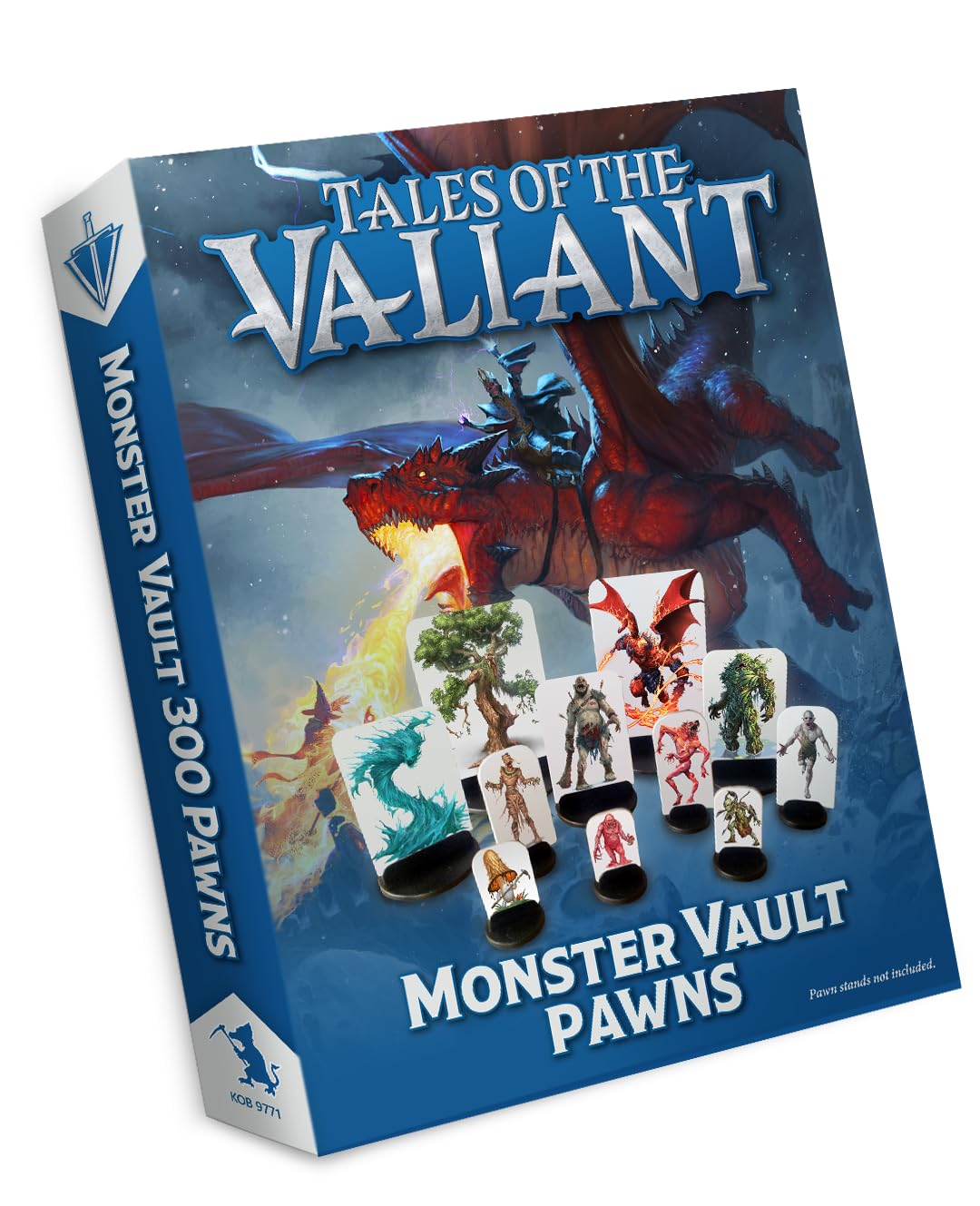Tales of The Valiant Monster Vault Pawns - Fantasy RPG Miniatures for Dungeons & Dragons, Pathfinder & Tabletop Gaming - Perfect for Campaigns, Battle Maps & Collector Displays