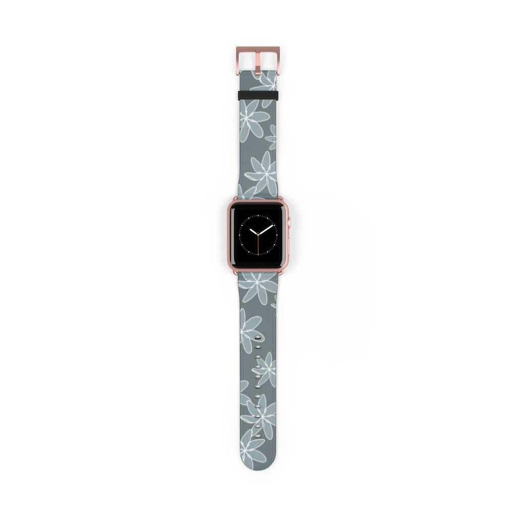 Tiare Polu Apple Watch Band - Premium Soft Silicone Replacement Strap for Apple Watch Series 8/7/6/5/4/3/SE - Comfortable & Durable Sport Loop for Workout, Running, Gym & Everyday Wear