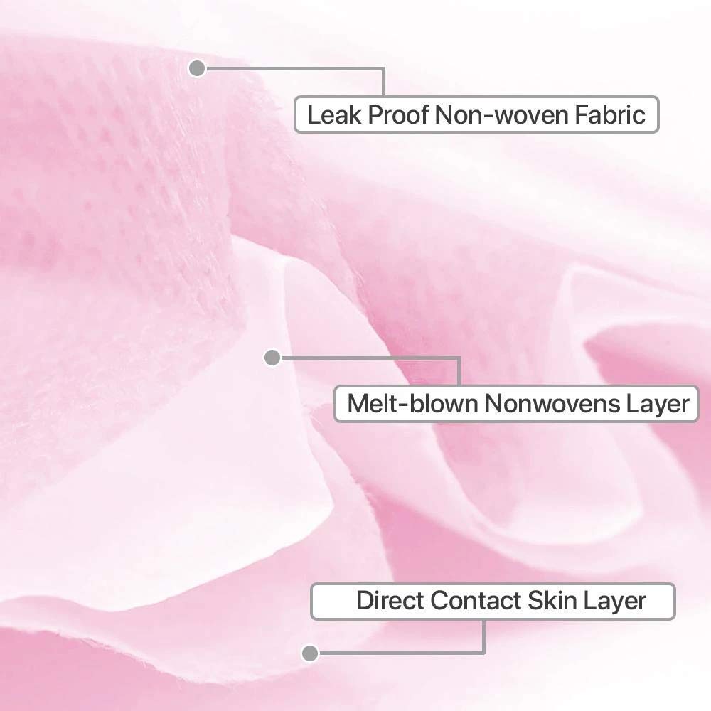 2000 Pcs Bulk Disposable Face Masks - 3-Layer Thick & Breathable Protection (Pink) - Ideal for Daily Use, Travel, and Public Safety