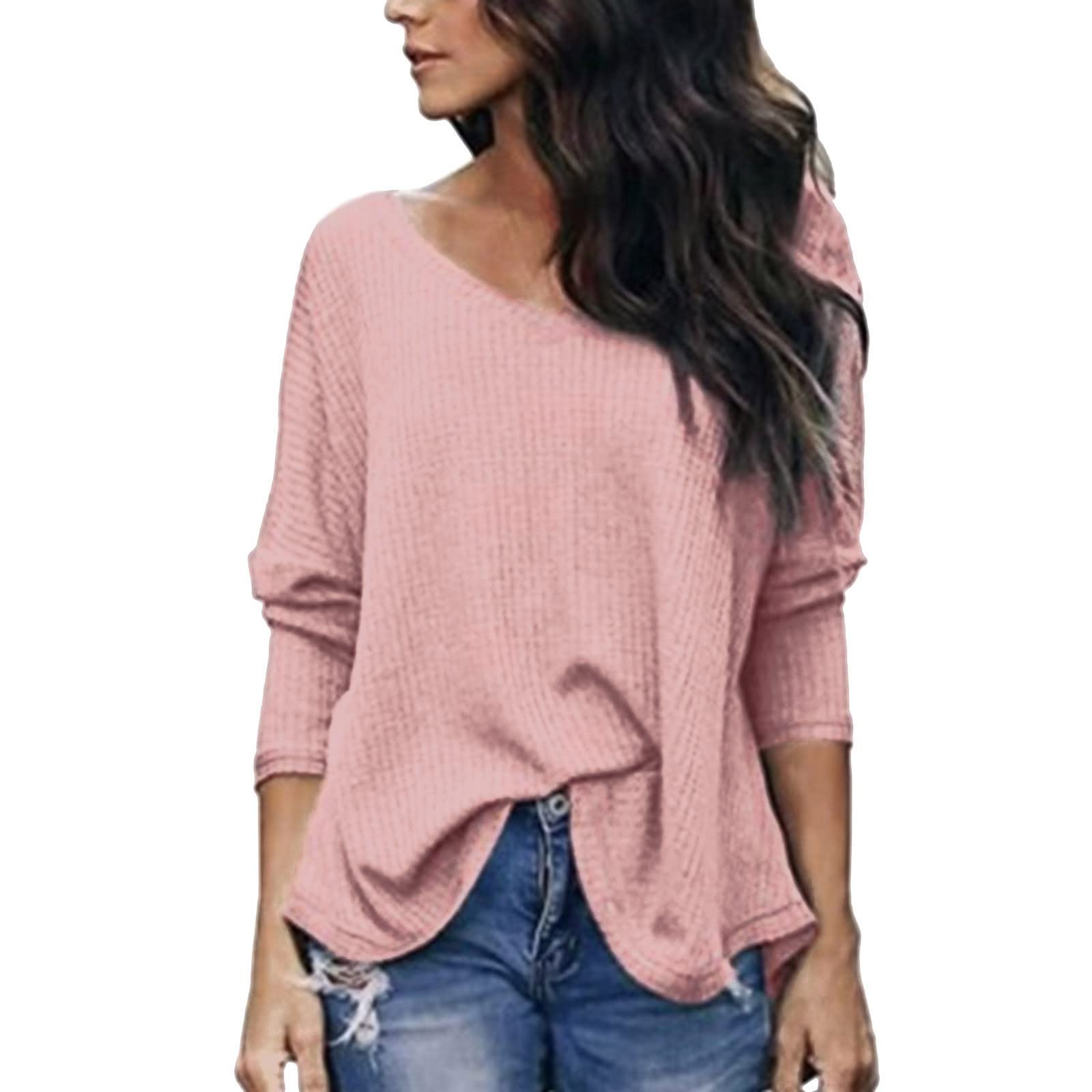 PLENTOP Women's Casual Hoodies & Loose Tunic Long Sleeve Tops - Soft Blouses, Shirts & Comfortable Clothes for Everyday Wear, Work & Outdoor Activities