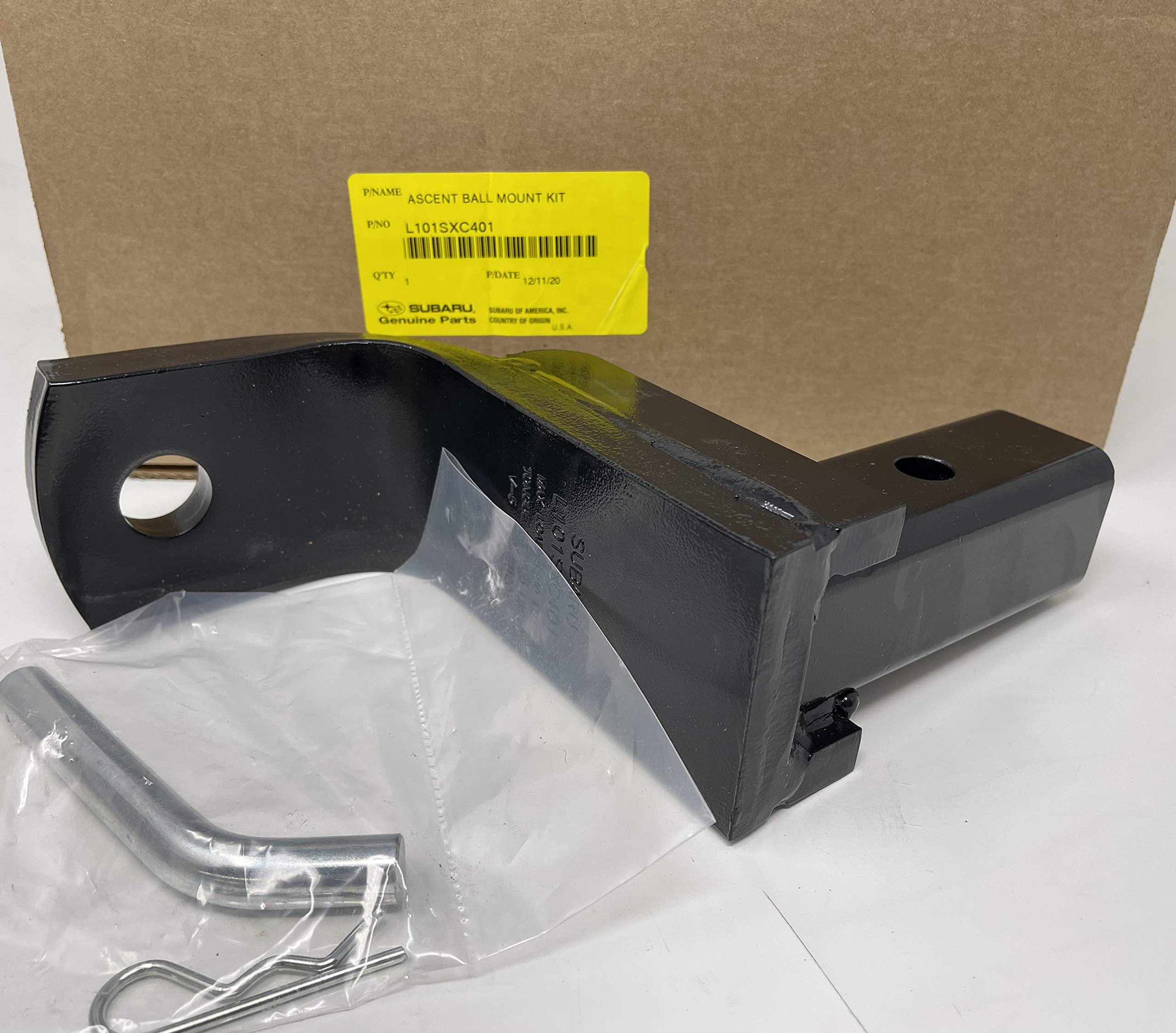 Genuine OEM Subaru Trailer Hitch Ball Mount for 2019-2025 Ascent - L101SXC401 - Perfect for Towing Trailers, Boats & Campers