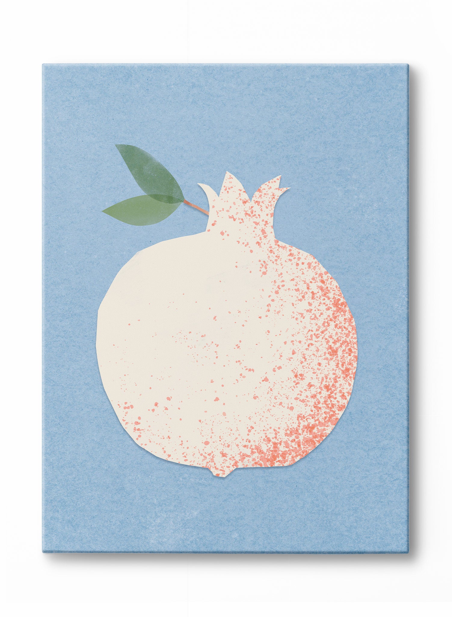 Premium Paper Cut Pomegranate Art Print Poster - Elegant Home Decor, Wall Art for Living Room, Bedroom & Office