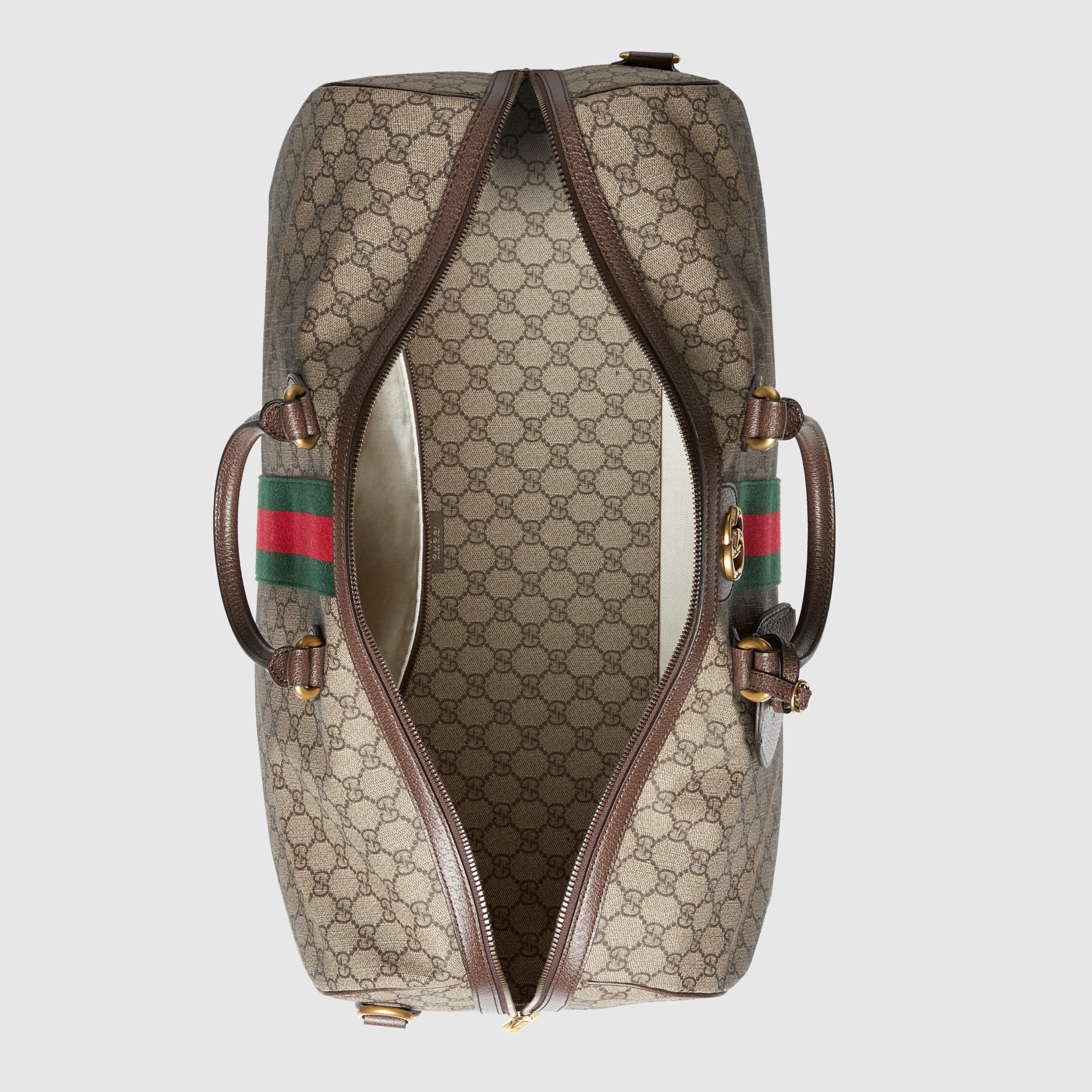 Gucci Ophidia GG Large Carry On Duffle Bag - Luxury Designer Travel Duffel for Women & Men - Perfect for Weekend Getaways, Gym & Air Travel