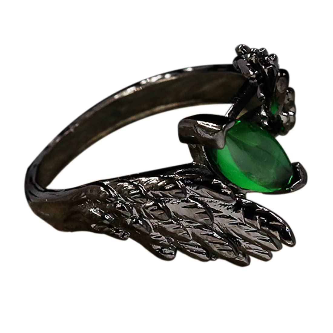 Natural Chrysoprase & Emerald Gemstone Rings for Men & Women | Unique Exotic Jewelry for Everyday Wear, Gift Giving & Special Occasions