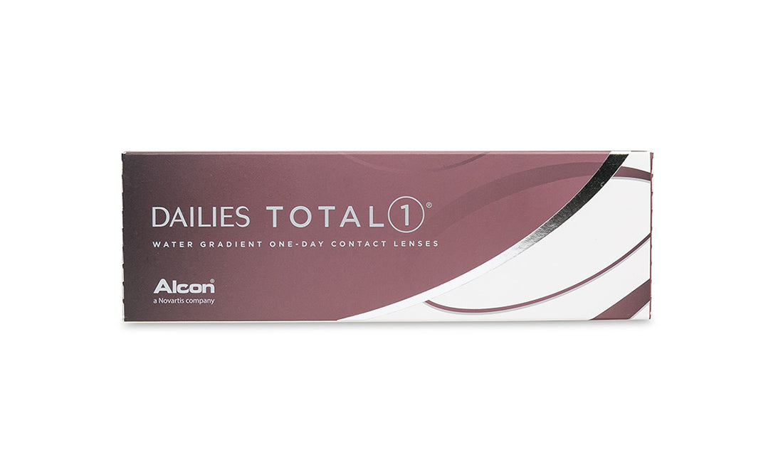 Dailies Total 1 Daily Disposable Contact Lenses (30 Pack) - Ultra Comfortable for All-Day Wear, Perfect for Work, Travel & Active Lifestyles