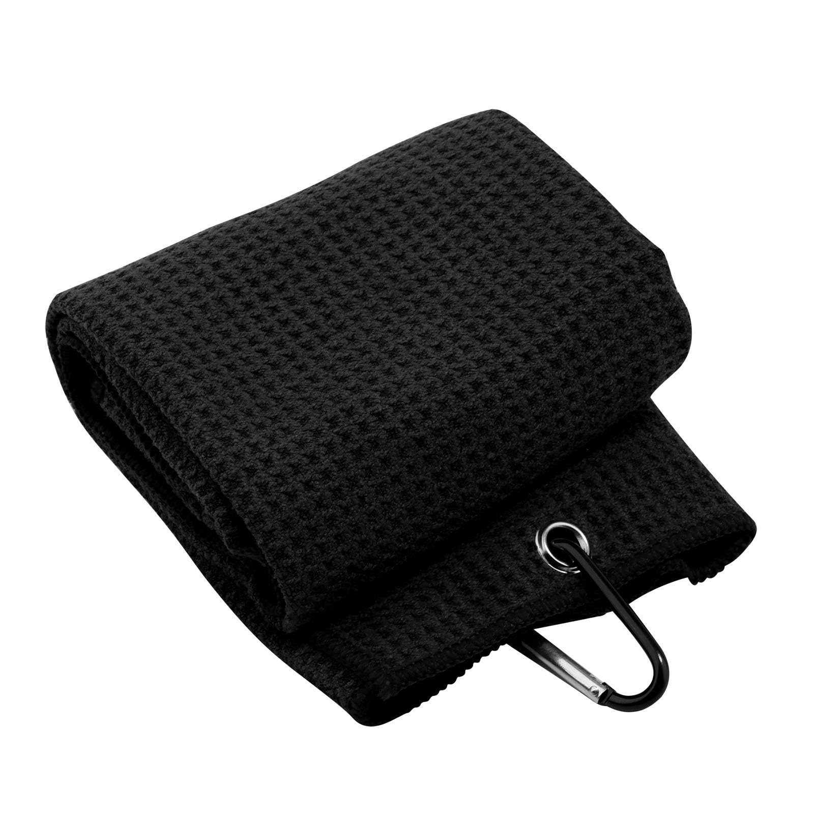 Premium Disc Golf Towel with Clip - Embroidered Sports Towel for Golfers & Chain Smokers - Perfect for On-Course Use & Outdoor Activities