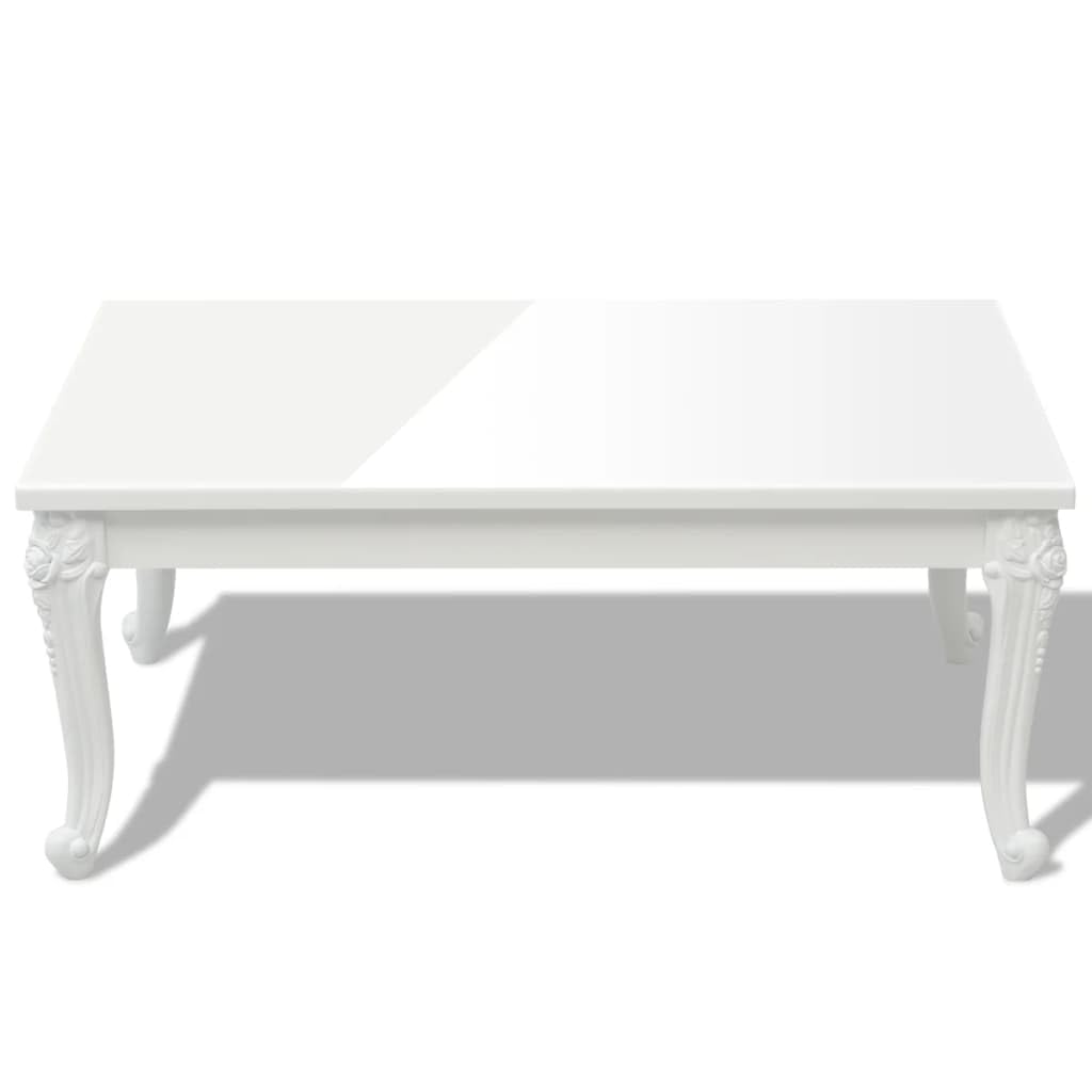 White High Gloss Coffee Table 39.4