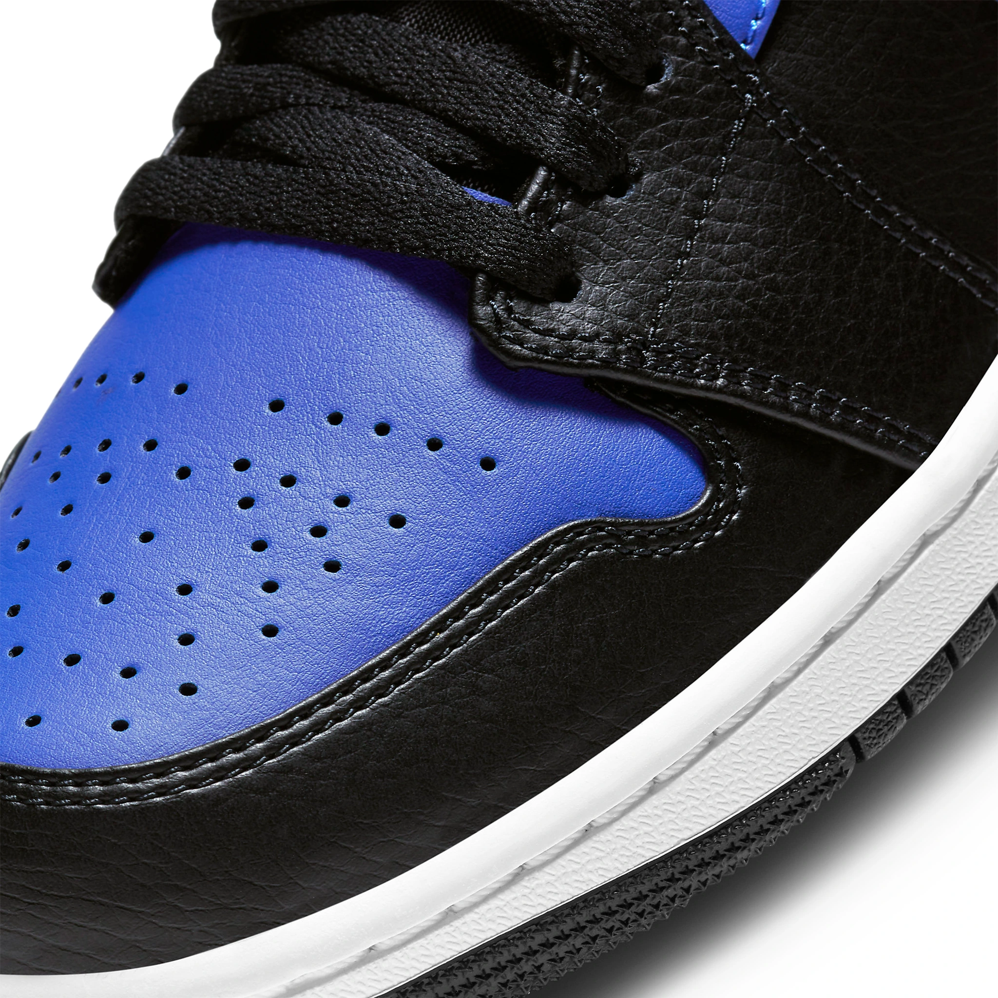 Air Jordan 1 Mid Hyper Royal Sneakers - Men's Basketball Shoes for Casual Wear & Street Style | Perfect for Sports, Gym & Everyday Fashion