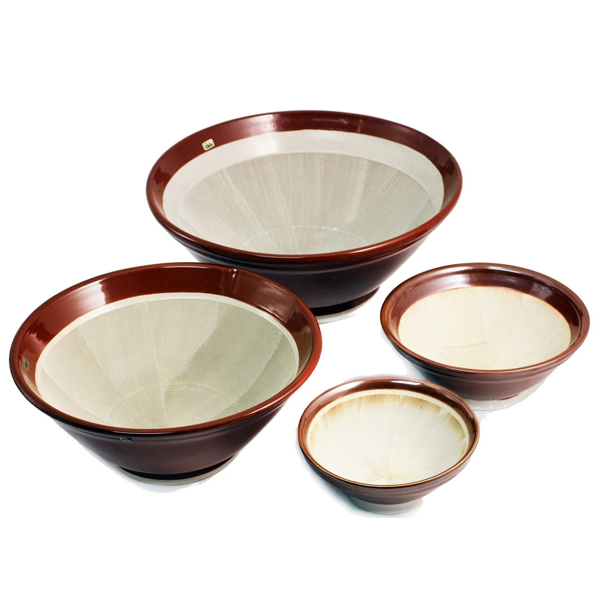 Premium Japanese Suribachi Mortar and Pestle Set - Large 36oz (9.06