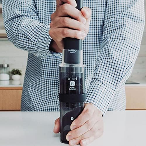 HARIO Smart G Electric Handy Coffee Grinder - Portable USB Rechargeable Coffee Bean Mill for Espresso, French Press & Pour Over - Perfect for Home, Office & Travel Use