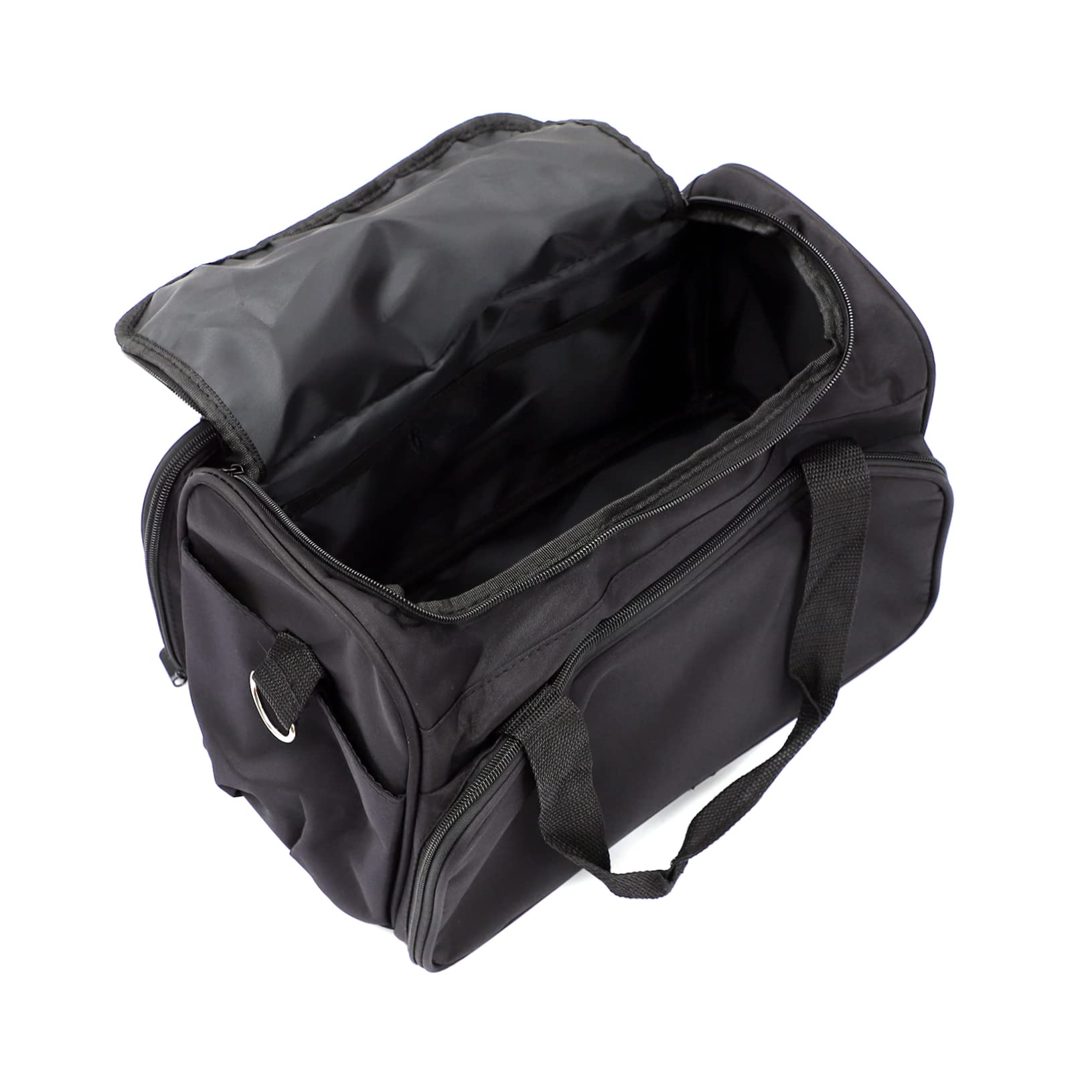 FOMIYES Large Capacity Professional Hairdressing Kit Bag - Waterproof Makeup Tool Organizer with Multiple Pockets for Salon Stylists & Travel Use