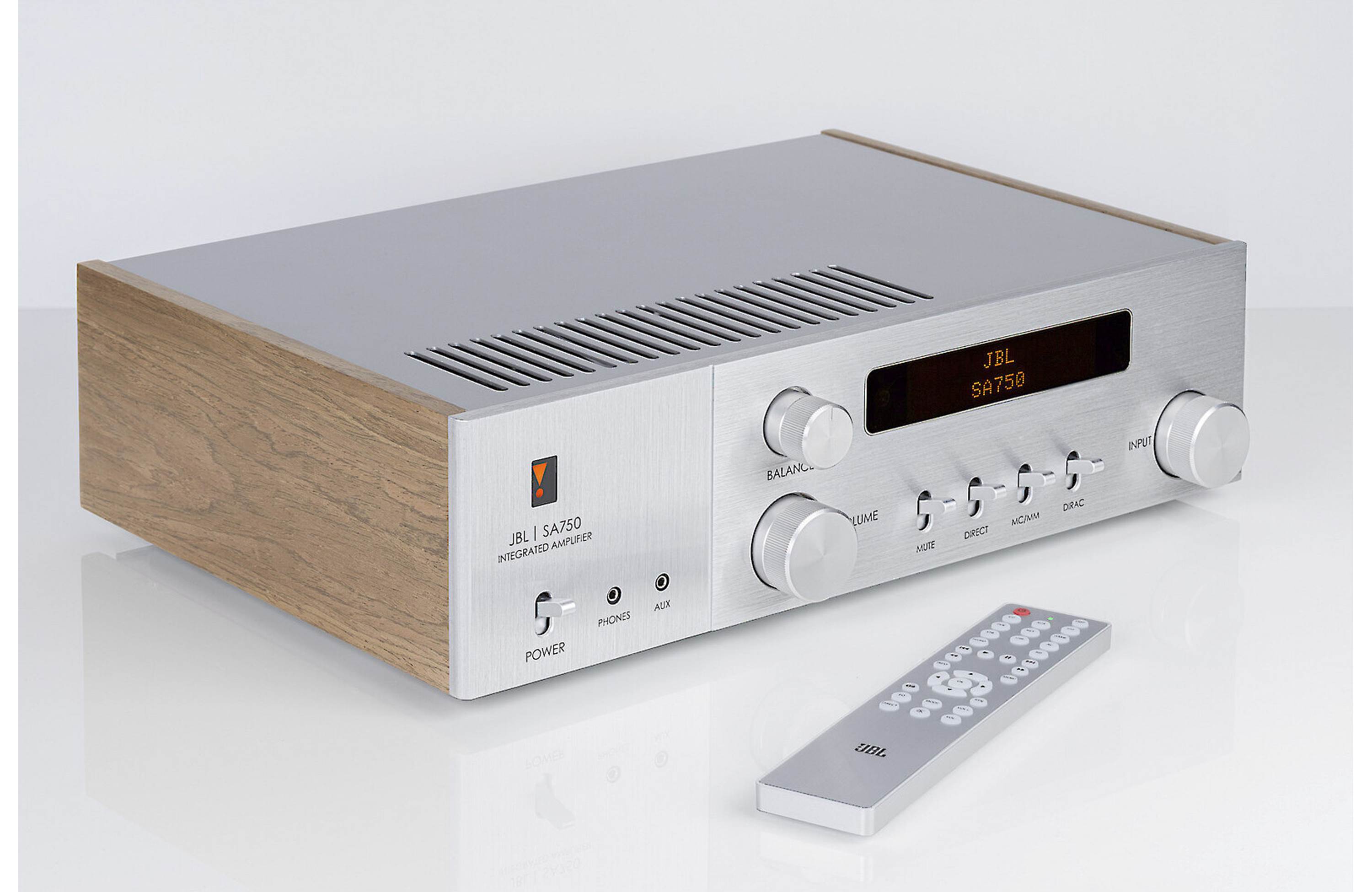 JBL SA750 High-Performance Streaming Integrated Stereo Amplifier - Wireless Audio System for Home Theater & Music Listening
