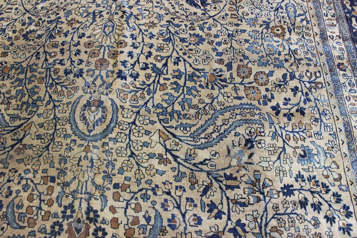 Antique Mashad Handwoven Traditional Persian Rug JF6560 - Perfect for Living Room, Bedroom & Home Decor