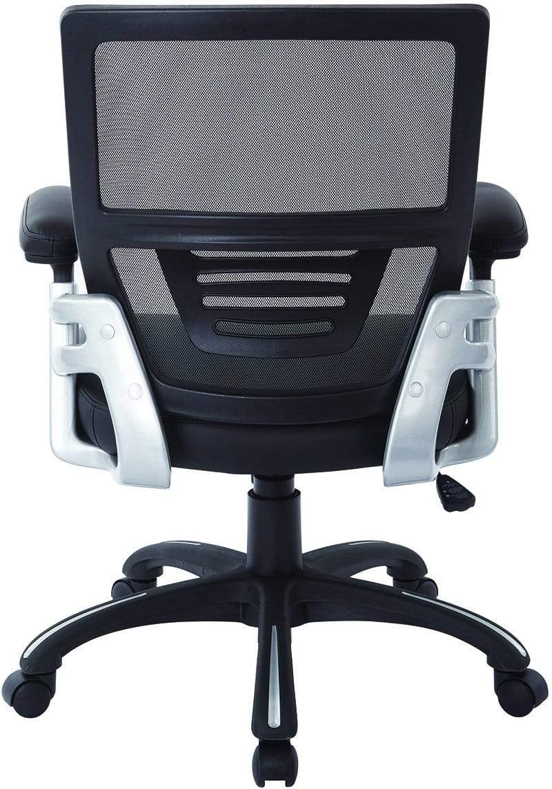 Office Star Work Smart™ Mesh Back Manager’s Chair with Adjustable Height & Lumbar Support [EMH69176] - Ergonomic Office Chair for Home & Business Workspaces