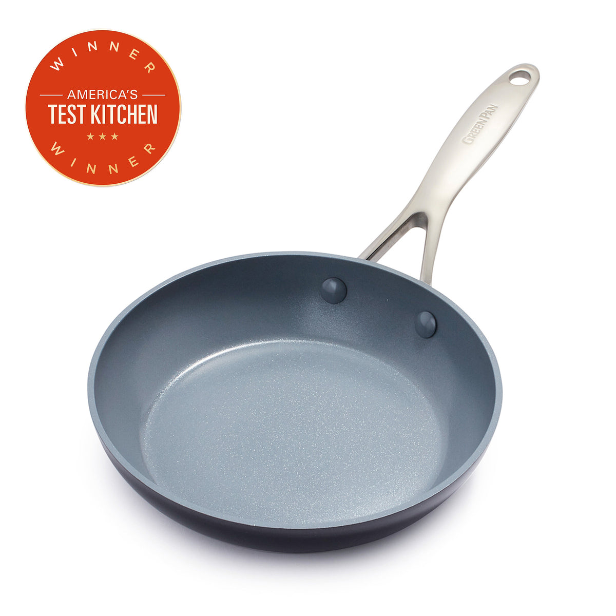 Valencia Pro Ceramic Nonstick 8-Inch Frying Pan - Healthy Cooking Skillet for Eggs, Pancakes & Stir Fry | Oven & Dishwasher Safe Non-Toxic Cookware