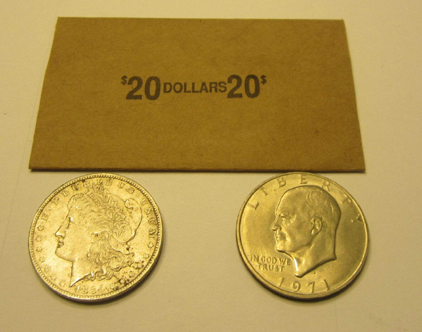 2000 Coin Wrappers for Morgan Peace Eisenhower IKE Silver Dollar Coins - Premium Paper Coin Rolls for Collectors, Banks & Retail Use - Perfect for Coin Storage, Organizing Collections & Cash Handling