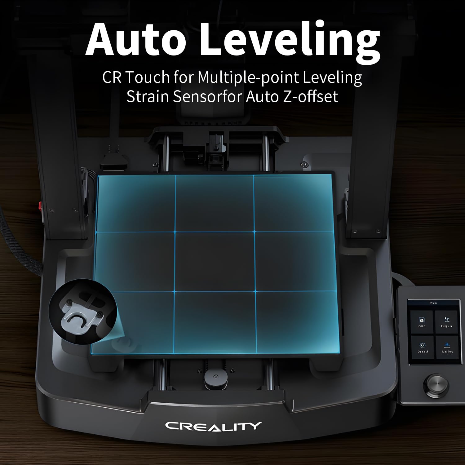 Official Creality Ender 3 V3 SE 3D Printer - High Speed 250mm/s with CR Touch Auto Leveling, Direct Extruder & PC Spring Steel Bed - Perfect for Home DIY, Prototyping & Hobbyist 3D Printing Projects