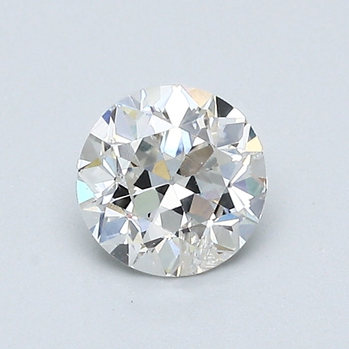 0.73 Carat Old European Cut Diamond - H Color I2 Clarity - Vintage Engagement Ring, Wedding Band & Fine Jewelry Gift