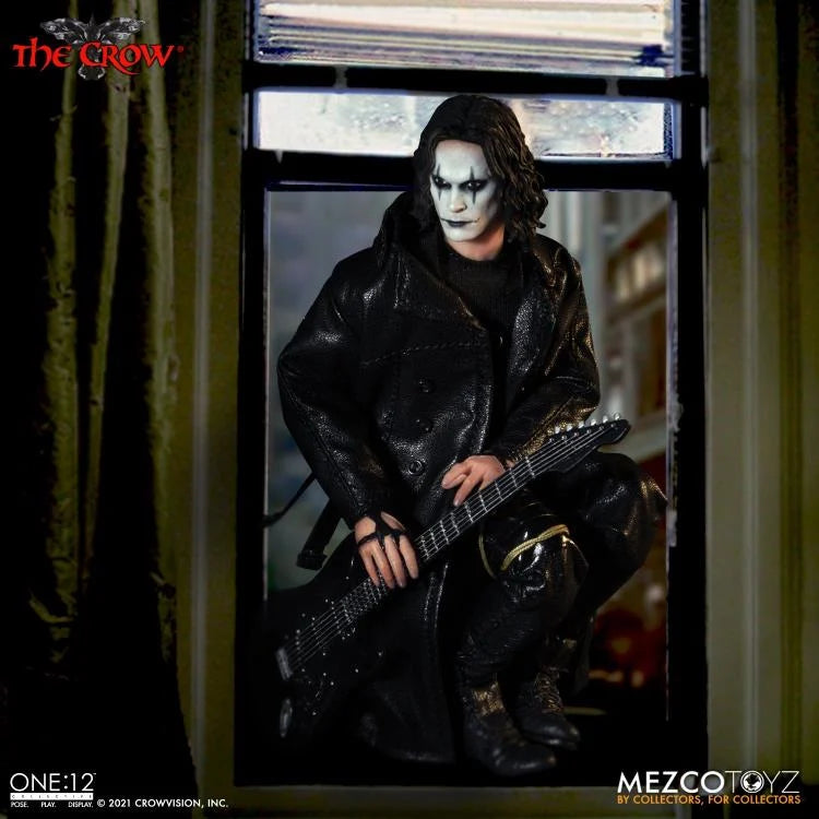 The Crow: One:12 Collective Eric Draven Action Figure - Highly Detailed Collectible for Movie Fans & Display