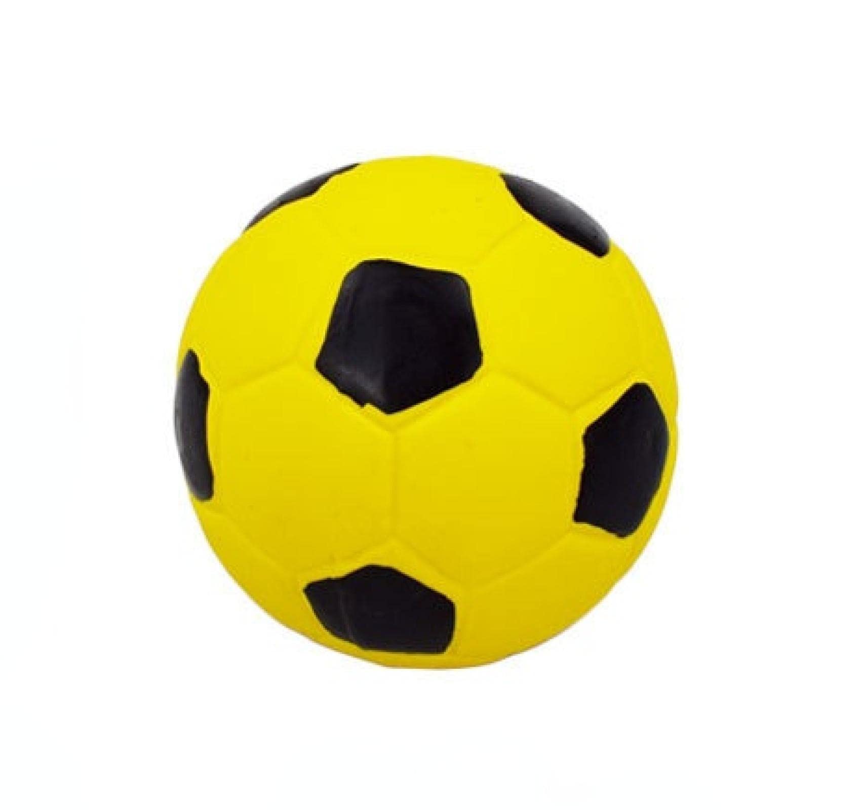 **High Elastic Latex Pet Toys - Cotton Filled Squeaky Football Dog Toy, Trumpet Sound Soccer Ball for Dogs - Perfect for Fetch, Training & Playtime**