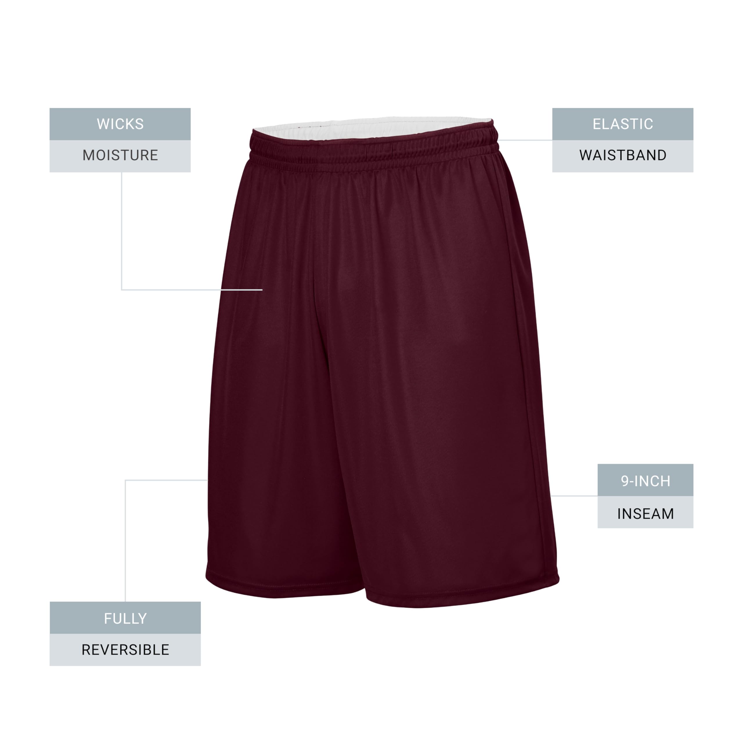 Augusta Sportswear Men's Athletic Apparel - Comfortable & Durable Workout Clothes for Running, Gym & Training | Activewear for Men