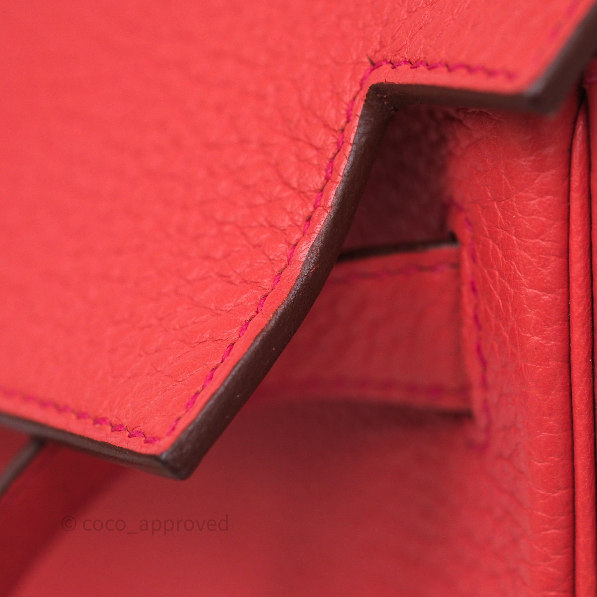 Authentic Hermès Kelly 28 Handbag in Rose Jaipur Togo Leather with Gold Hardware - Luxury Shoulder Bag for Women | Perfect for Work, Travel & Special Occasions
