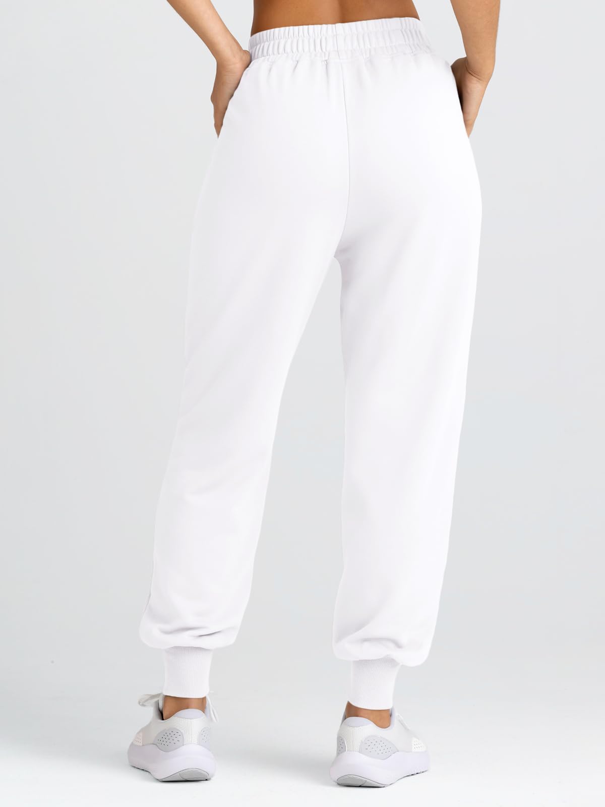 Yovela Women's High Waisted Baggy Sweatpants - Casual Joggers with Pockets, Y2K Aesthetic Fall Pants for Women | Cozy Lounge Wear, Street Style Outfits & Winter Comfort