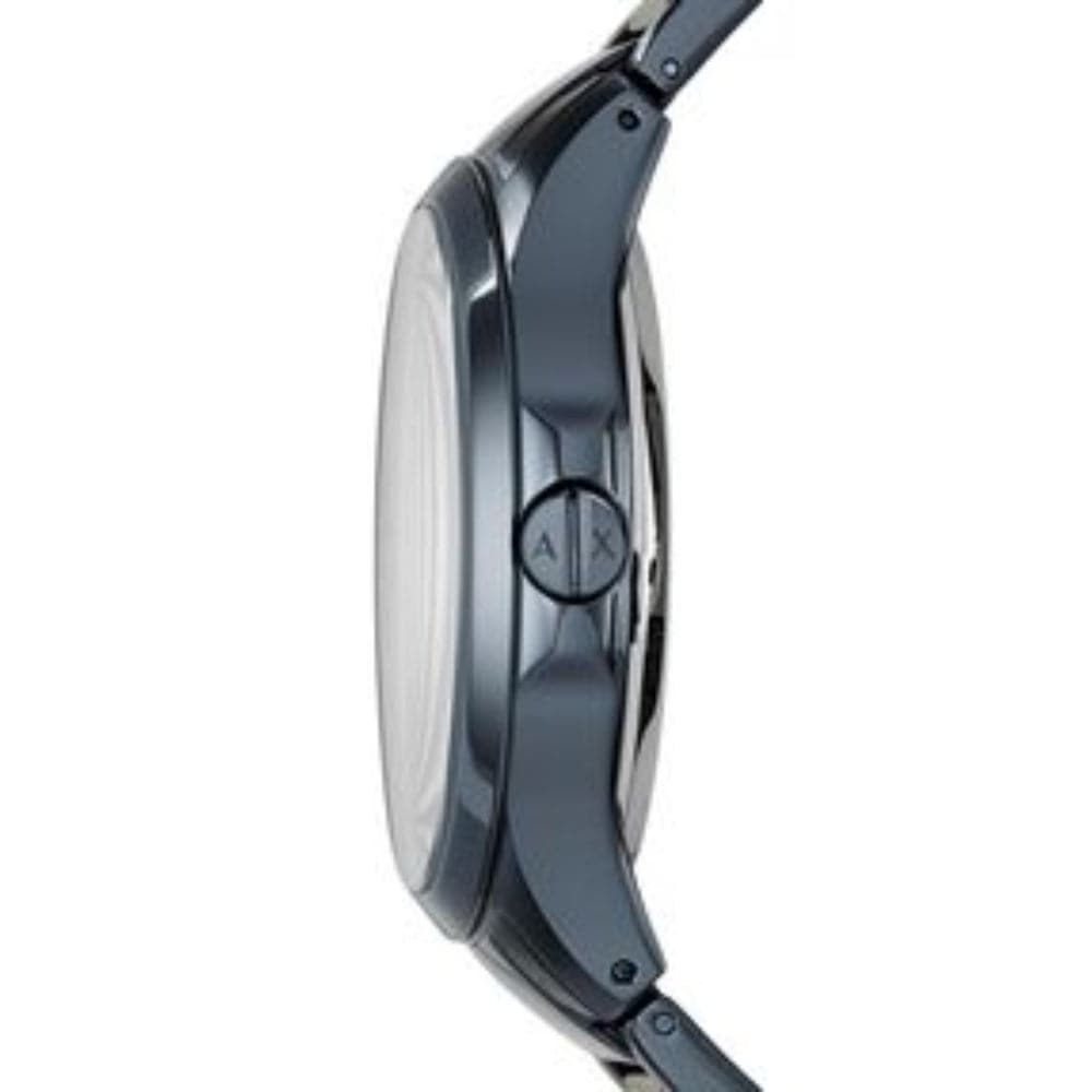 ARMANI EXCHANGE AX2401 Men's Stainless Steel Blue Dial Analog Quartz Watch - Stylish Accessory for Business, Casual & Formal Occasions