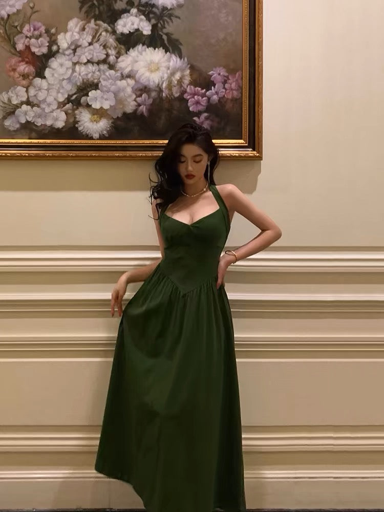 Elegant Dark Green A-Line Prom Dress for Homecoming - J3286 | Perfect for Formal Dances, Parties & Special Occasions