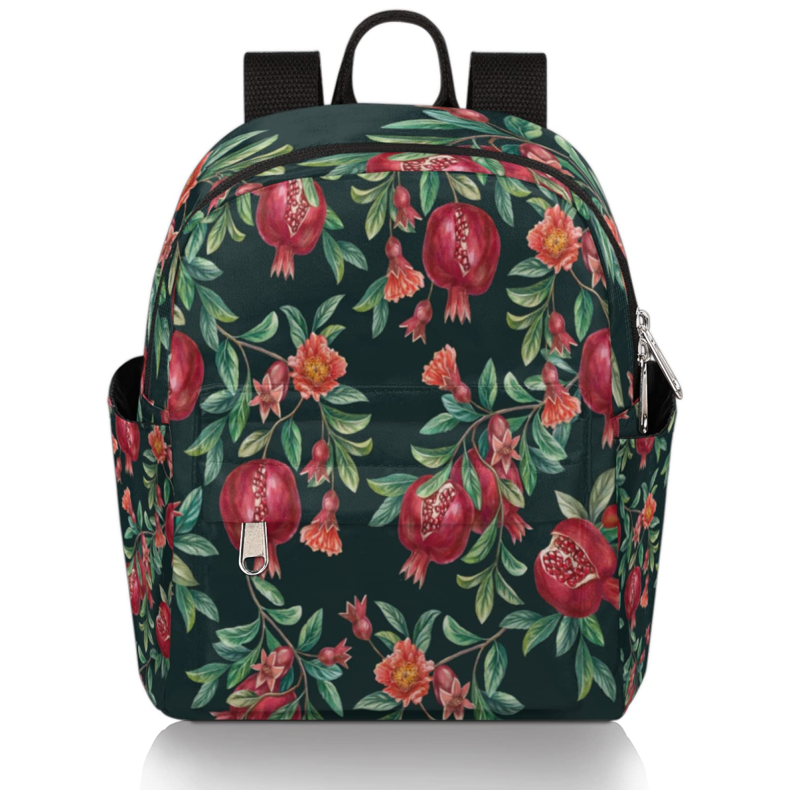 **Mini Backpack for Women - Cute Pomegranate Pattern Small Travel Backpack, Lightweight Shoulder Bag for Girls & Teens, School & Casual Daypack - Perfect for School, Travel & Everyday Use**