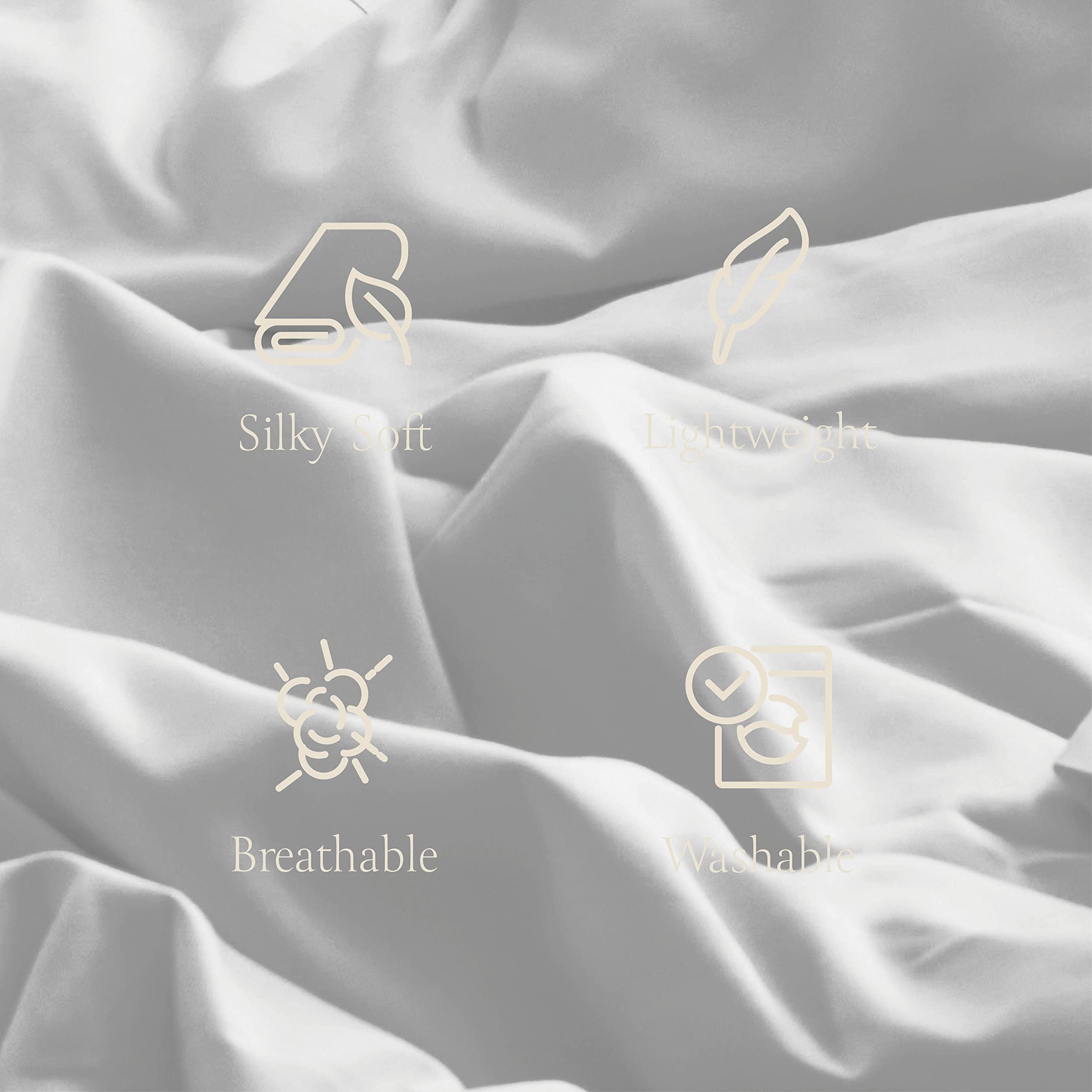 Luxury 6-Piece California King Sheet Set - Silky Soft 100% Cotton Bed Sheets with Deep Pocket & Elastic, Breathable Wrinkle-Free Hotel Quality Bedding for Comfortable Sleep - Perfect for Master Bedroom, Guest Room & Airbnb