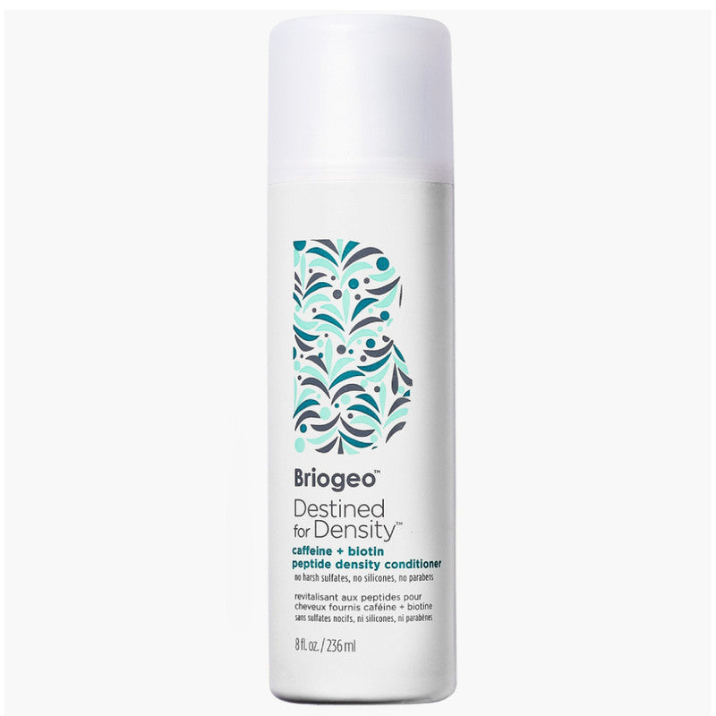 Briogeo Destined for Density Caffeine + Biotin Peptide Volumizing Conditioner for Thinning Hair - 8 oz | Hair Thickening Treatment for Fine, Flat Hair - Perfect for Daily Use & Styling