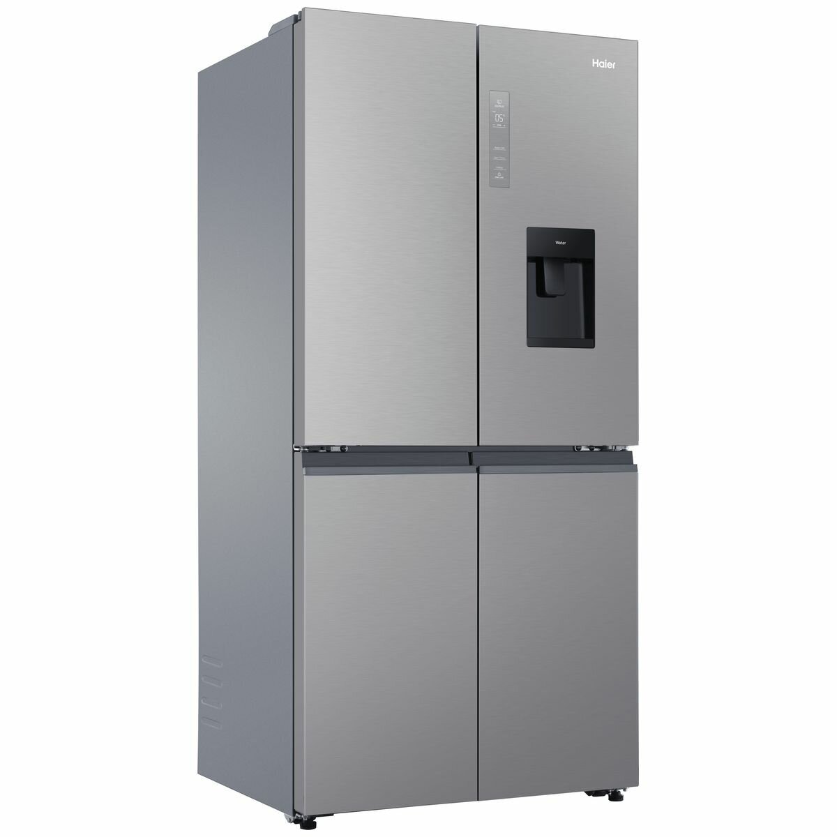 Haier 508L Quad Door Refrigerator - Stainless Steel HRF580YHS - Large Capacity French Door Fridge for Modern Kitchen | Perfect for Family Homes & Entertaining